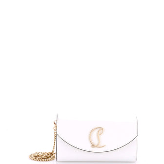 Christian Louboutin Loubi54 Chain Clutch Patent