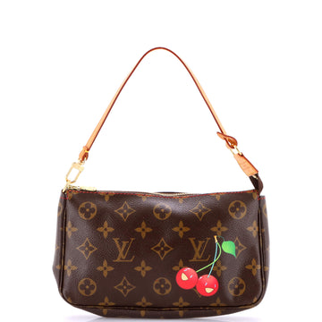 Louis Vuitton Pochette Accessoires Limited Edition Monogram Cerises