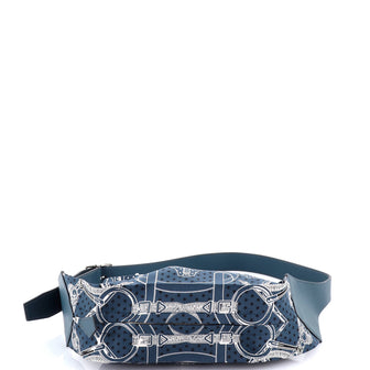 Hermes Banasilk Belt Bag Printed Silk and Leather