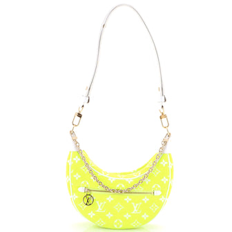 Louis Vuitton Loop Handbag LV Match Monogram Jacquard Velvet