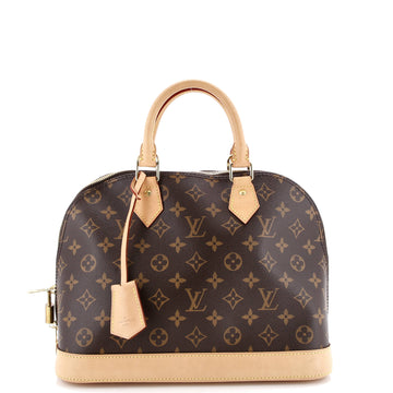 Louis Vuitton Alma Handbag Monogram Canvas PM