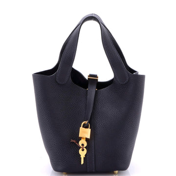 Hermes Picotin Lock Bag Clemence PM