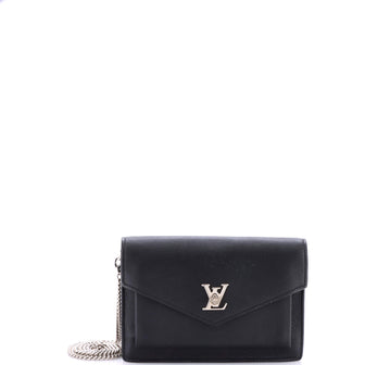 Louis Vuitton Mylockme Chain Pochette Leather