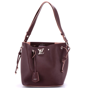 Louis Vuitton Lockme Bucket Bag Leather