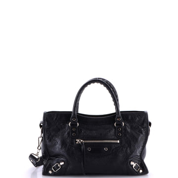 Balenciaga City Classic Studs Bag Leather Small