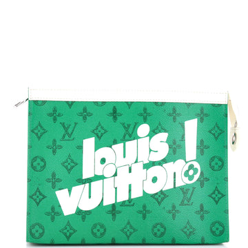 Louis Vuitton Pochette Voyage Everyday Signature Vintage Monogram Canvas MM