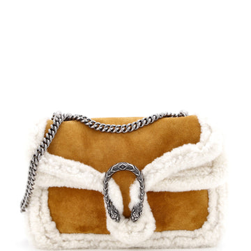 Gucci Dionysus Bag Suede with Shearling Medium