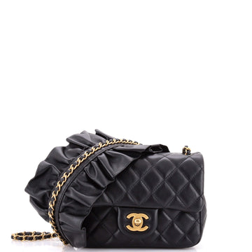Chanel Romance Square Flap Bag Quilted Lambskin Mini