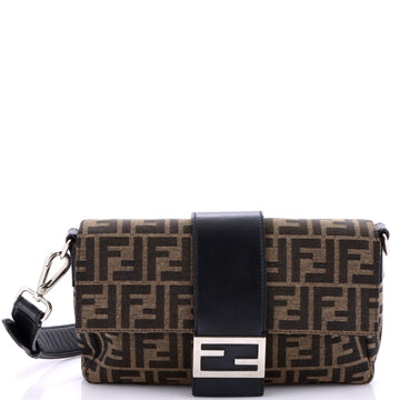 Fendi Baguette Convertible Belt Bag Zucca Canvas Medium