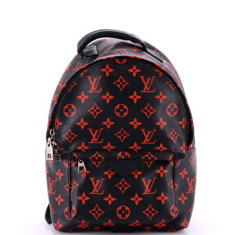 Louis Vuitton Palm Springs Backpack Limited Edition Monogram Infrarouge PM