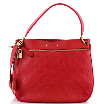 Louis Vuitton Spontini NM Handbag Monogram Empreinte Leather
