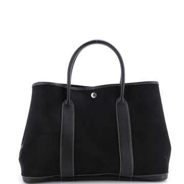 Hermes Garden Party Tote Toile and Leather 36