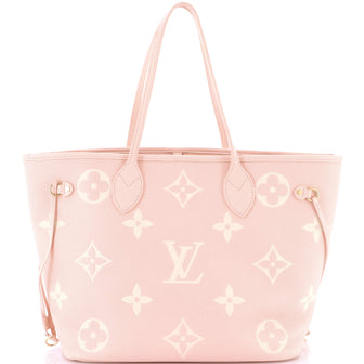 Louis Vuitton Neverfull NM Tote Bicolor Monogram Empreinte Giant MM