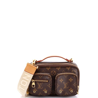 Louis Vuitton Utility Crossbody Bag Monogram Canvas