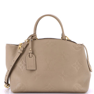Louis Vuitton Grand Palais Handbag Monogram Empreinte Giant