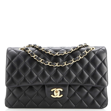 Chanel Classic Double Flap Bag Quilted Lambskin Medium