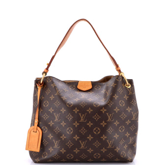 Louis Vuitton Graceful Handbag Monogram Canvas PM