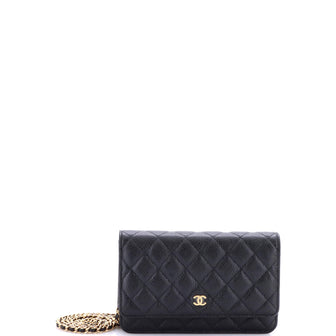 Chanel Wallet on Chain Quilted Caviar