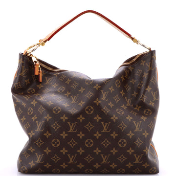 Louis Vuitton Sully Handbag Monogram Canvas MM