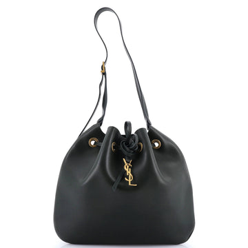 Saint Laurent Paris VII Hobo Leather Medium