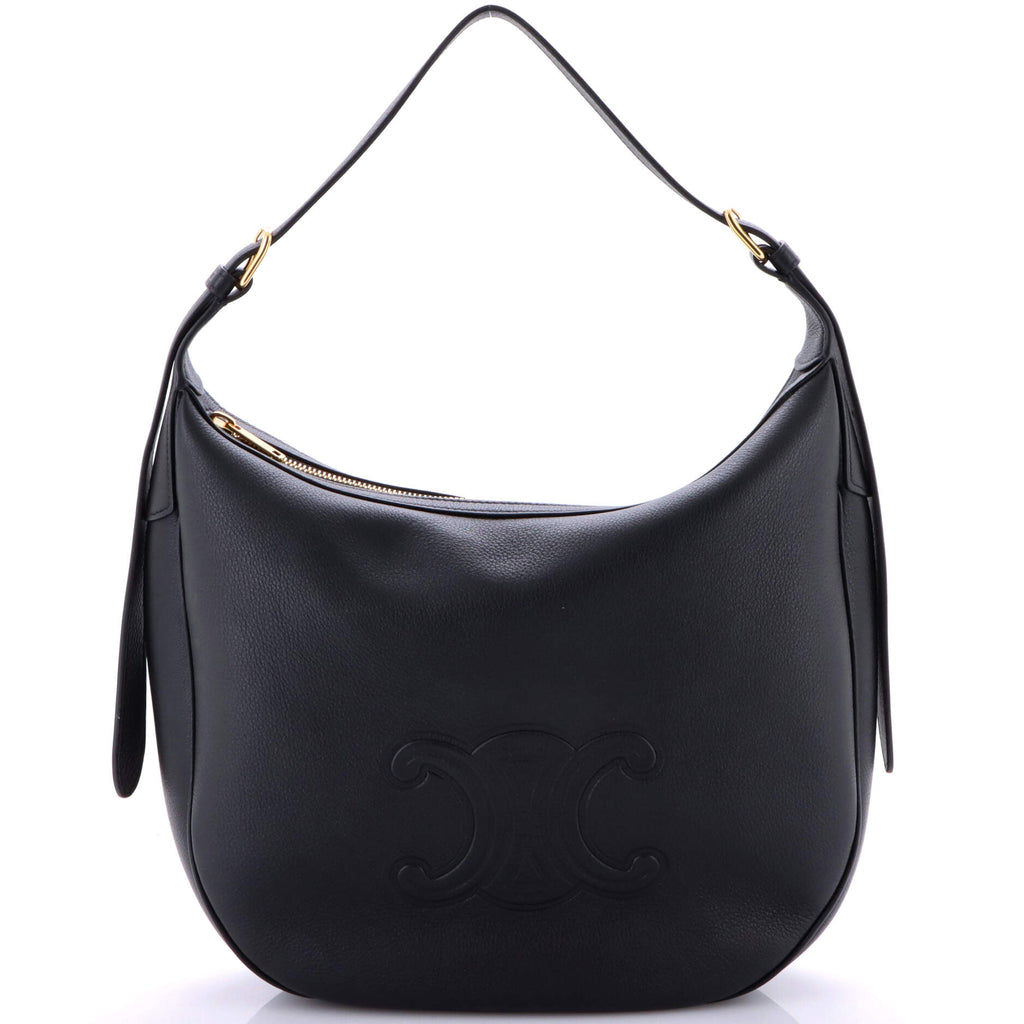 ショルダーバッグ・ポシェット Celine LARGE HELOISE SHOULDER BAG Celine Heloise Shoulder Bag Triomphe Embossed Leather Medium