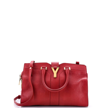 Saint Laurent Chyc Cabas Tote Leather Small
