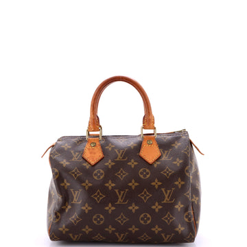 Louis Vuitton Speedy Handbag Monogram Canvas 25
