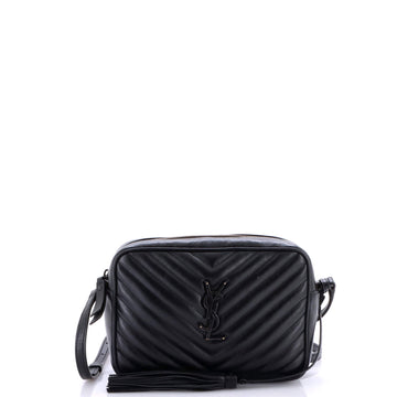 Saint Laurent Lou Camera Bag Matelasse Chevron Leather Small