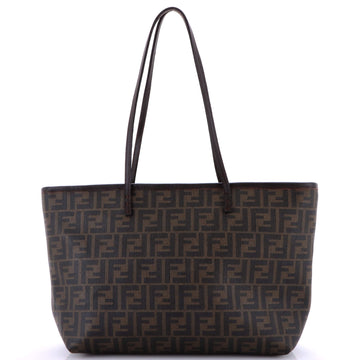Fendi Roll Tote Zucca Coated Canvas Medium