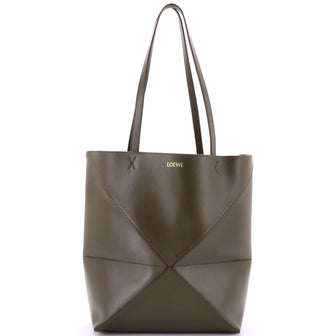 Loewe Puzzle Fold Tote Leather Medium