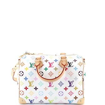 Louis Vuitton x Takashi Murakami Speedy Soft Bandouliere Bag Monogram Multicolor 25