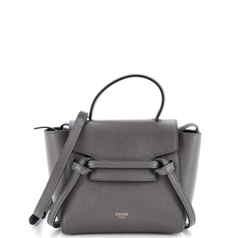 Celine Belt Bag Textured Leather Pico