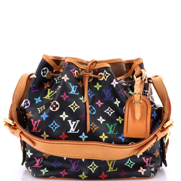 Louis Vuitton Petit Noe Handbag Monogram Multicolor
