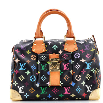 Louis Vuitton Speedy Handbag Monogram Multicolor 30