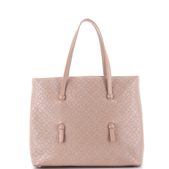Alaia Open Tote Arabesque Studded Leather Medium