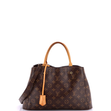 Louis Vuitton Montaigne Handbag Monogram Canvas MM