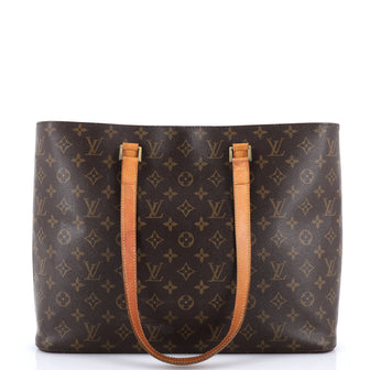 Louis Vuitton Luco Handbag Monogram Canvas