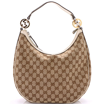 Gucci Twins Hobo GG Canvas Medium