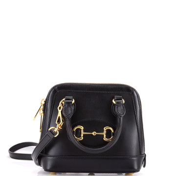 Gucci Horsebit 1955 Top Handle Bag Leather Mini