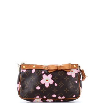 Louis Vuitton Pochette Accessoires Limited Edition Cherry Blossom Monogram