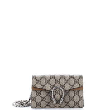 Gucci Dionysus Bag GG Coated Canvas Super Mini