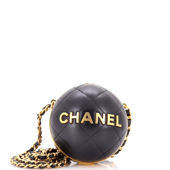 Chanel 22 Sphere Minaudiere Quilted Lambskin