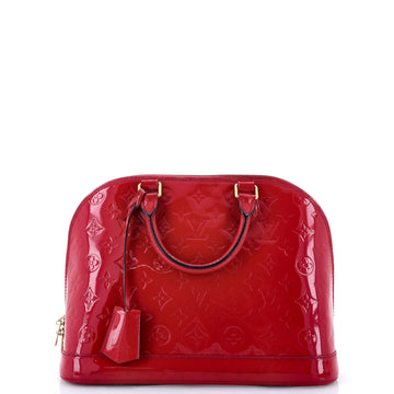 Louis Vuitton Alma Handbag Monogram Vernis PM