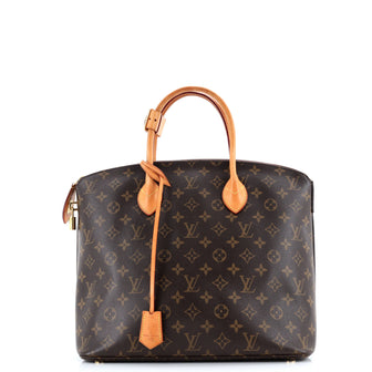 Louis Vuitton Lockit NM Handbag Monogram Canvas MM