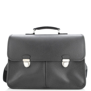 Louis Vuitton Anton Briefcase Taiga Leather