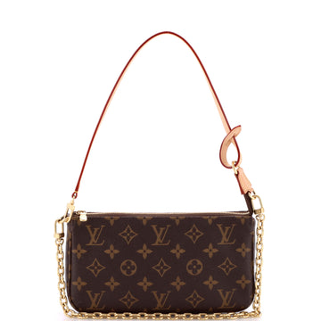 Louis Vuitton Chain Pochette Accessoires NM Monogram Canvas