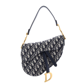 Saddle Handbag Oblique Canvas Medium