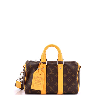 Louis Vuitton Keepall Bandouliere Bag Limited Edition Colormania Monogram Canvas 25