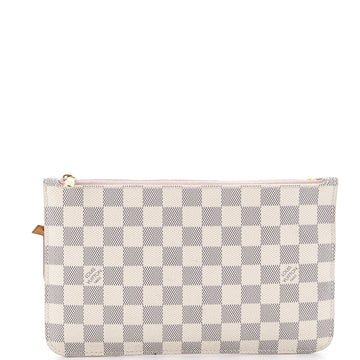 Louis Vuitton Neverfull Pochette Damier Large