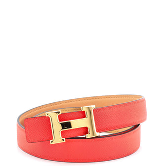 Hermes Constance Reversible Belt Leather Thin